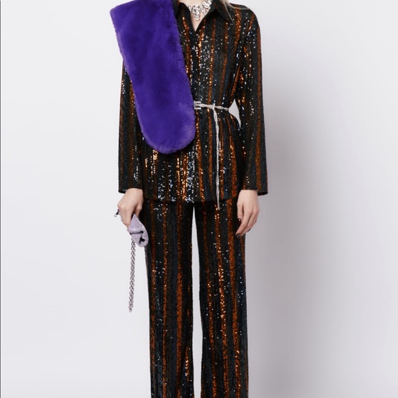 Zara Pants - Zara sequin suit